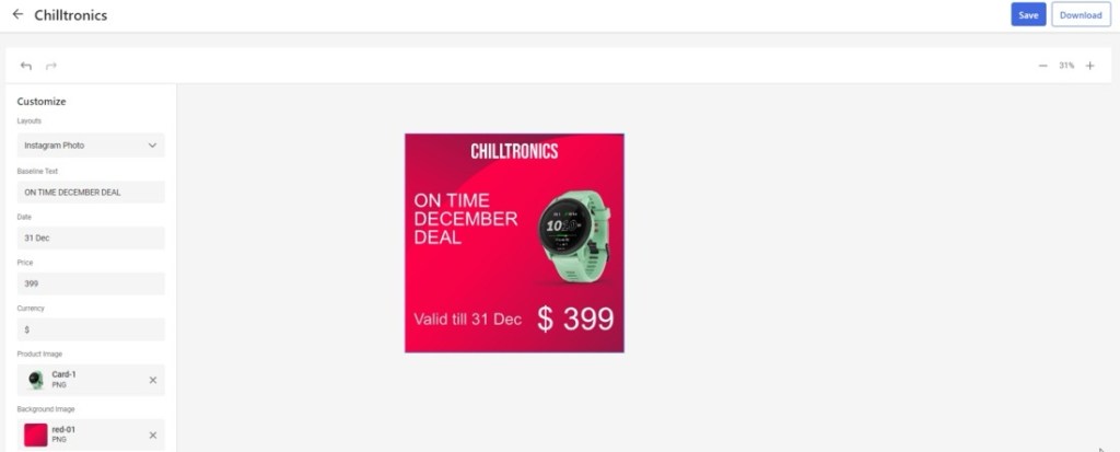 Content Hub – Feature Alert – CHILI GraFx Studio&nbsp;preview