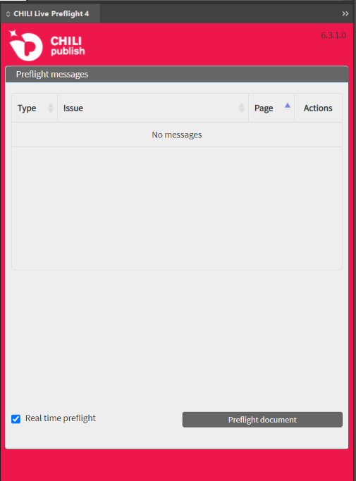 Chili Preflight 4 screenshot