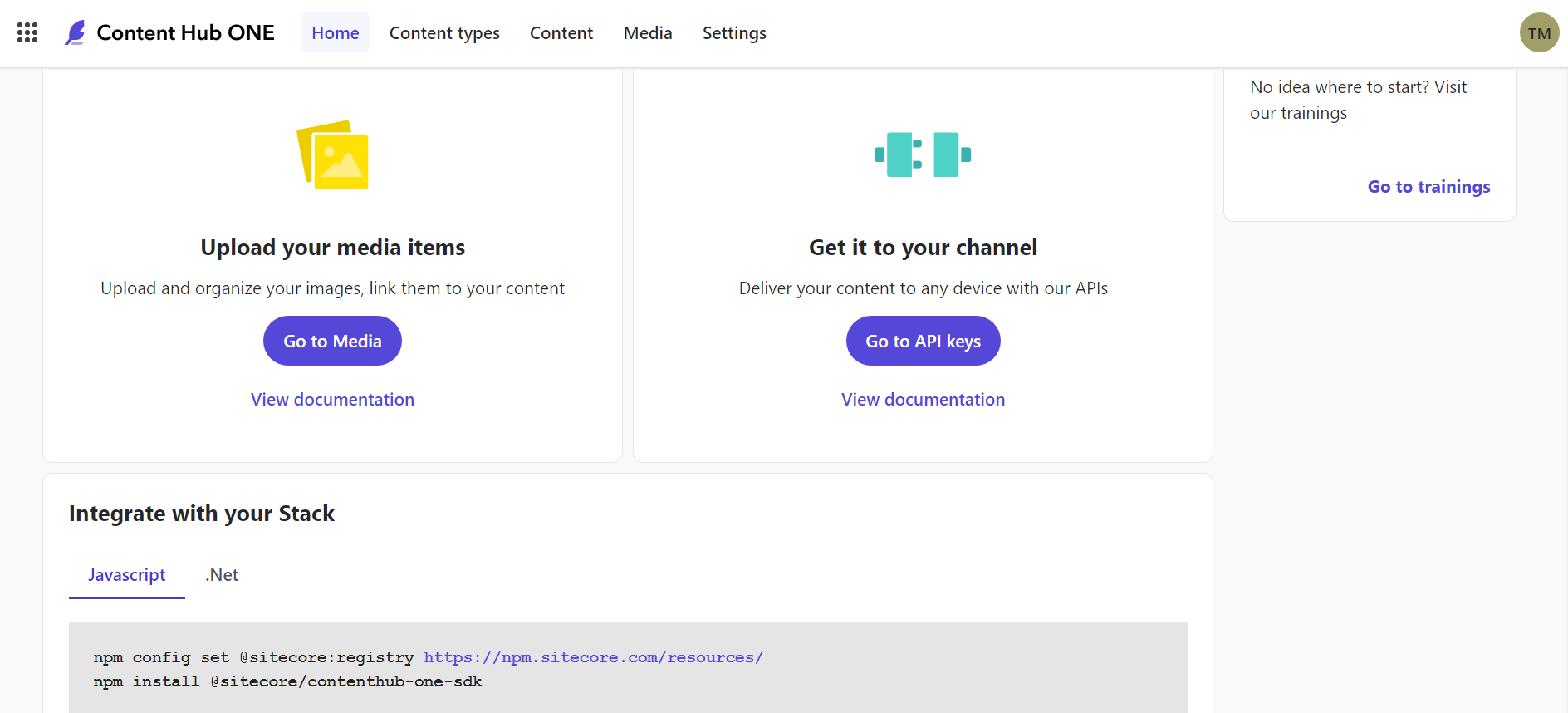 Sitecore Content Hub One – First Look