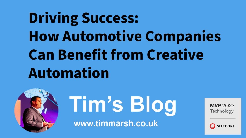 Driving Success: How Automotive Companies Can Benefit from Creative&nbsp;Automation
