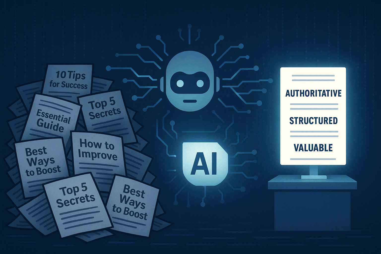 When No One Visits Your Website: Building Content for the AI-First Era