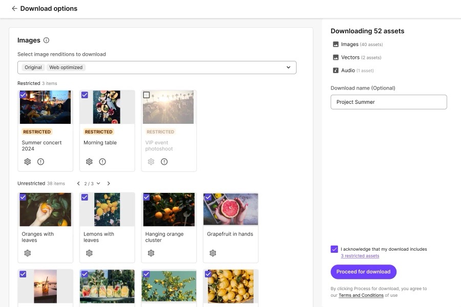 Streamlining Asset Downloads: Exploring Sitecore Content Hub’s New Unified Download Page