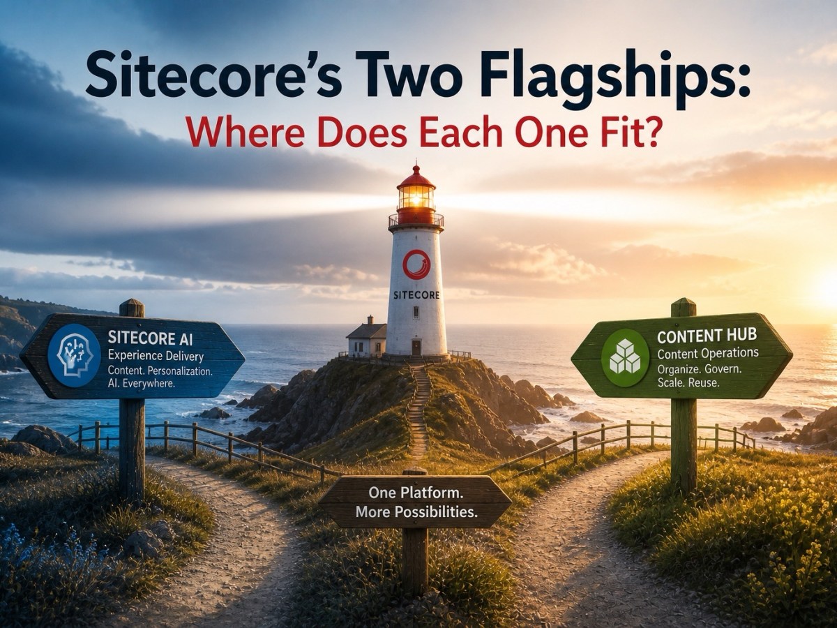 Sitecore’s Two Flagships: Where Does Each One&nbsp;Fit?