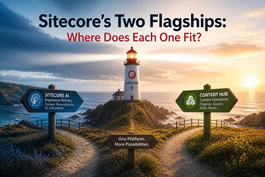 Sitecore’s Two Flagships: Where Does Each One&nbsp;Fit?